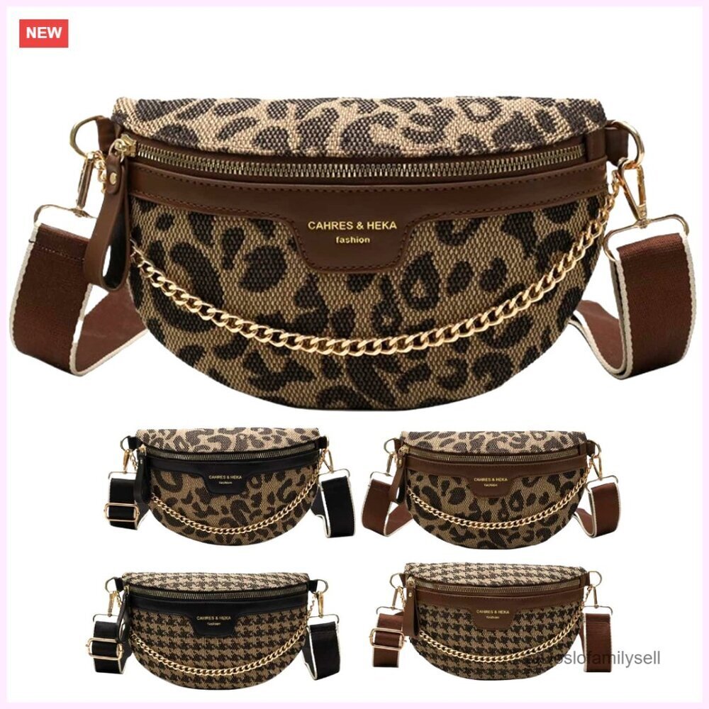PU Leather Crossbody Bag with Adjustable Strap and Zipper Closure
